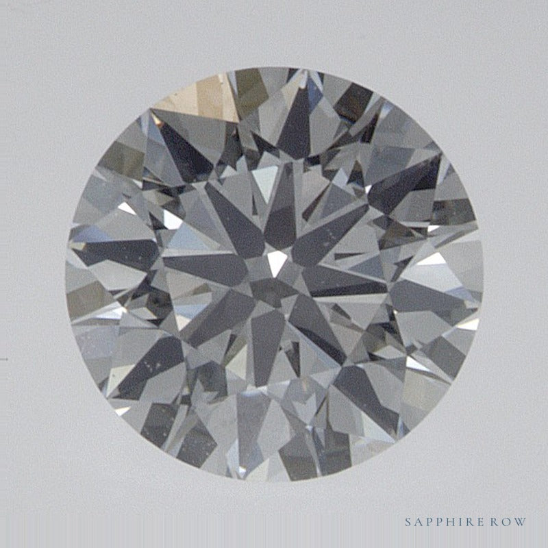 0.71 ct lab-grown diamond, round cut | Sapphire Row · cut7