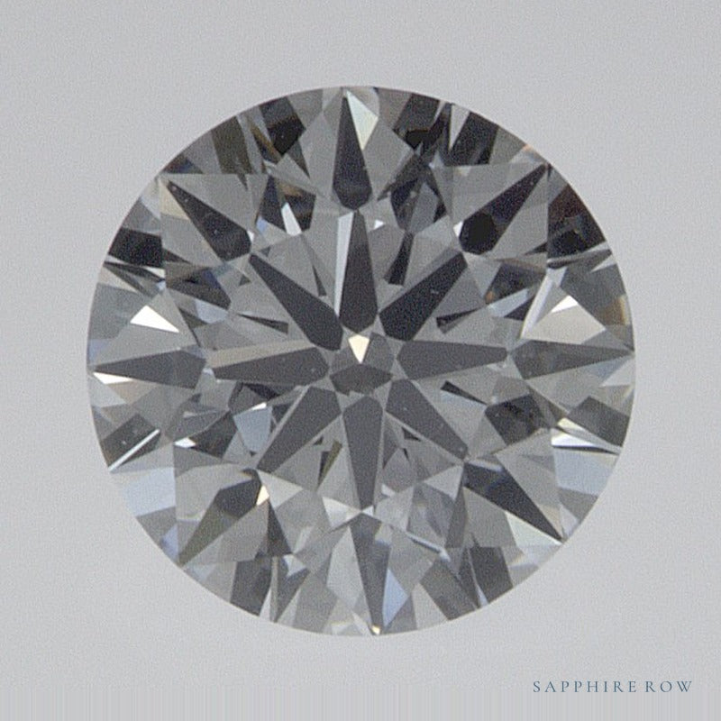 0.71 ct lab-grown diamond, round cut | Sapphire Row · cut6