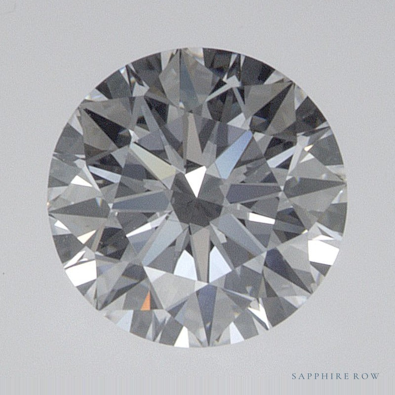 0.71 ct lab-grown diamond, round cut | Sapphire Row · cut6