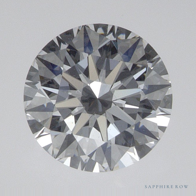 0.71 ct lab-grown diamond, round cut | Sapphire Row · cut6