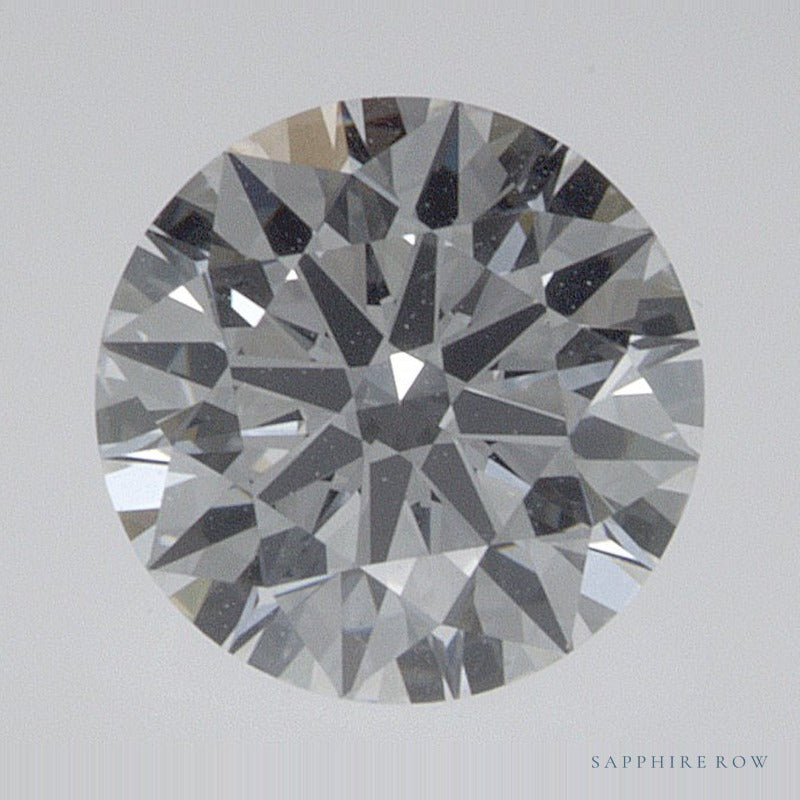 0.71 ct lab-grown diamond, round cut | Sapphire Row · cut6
