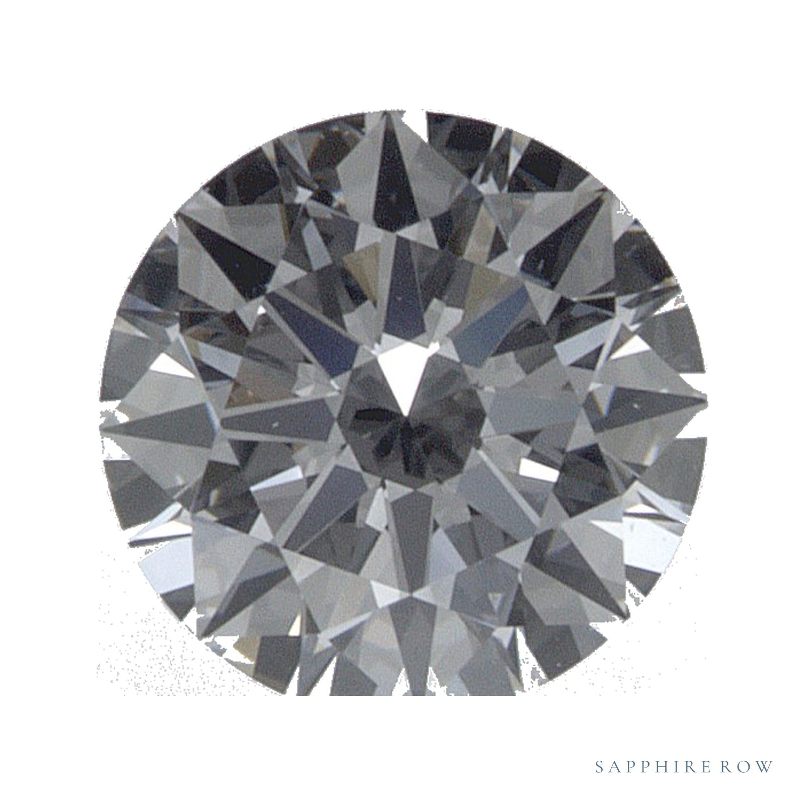 0.71 ct Round Lab-Grown Diamond – D VVS1 — Sapphire Row · cut · cut3 · cut4