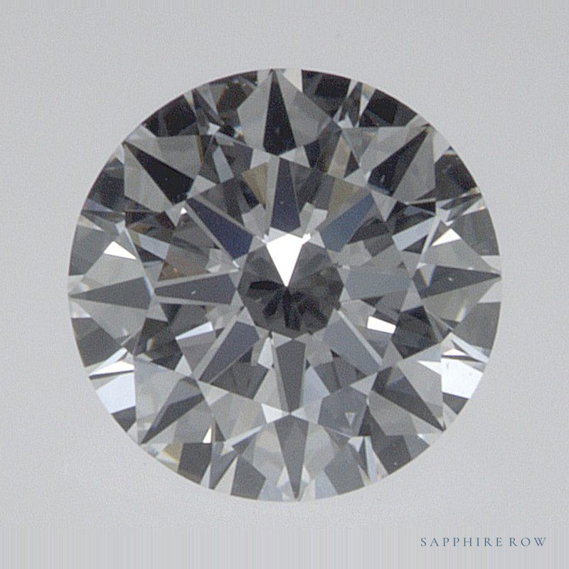 0.71 ct lab-grown diamond, round cut | Sapphire Row · cut6