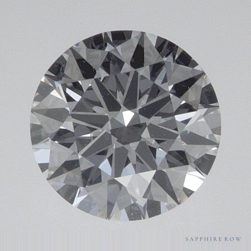 0.71 ct lab-grown diamond, round cut | Sapphire Row · cut6