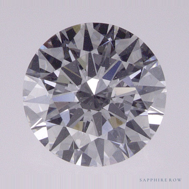 0.71 ct lab-grown diamond, round cut | Sapphire Row · cut6