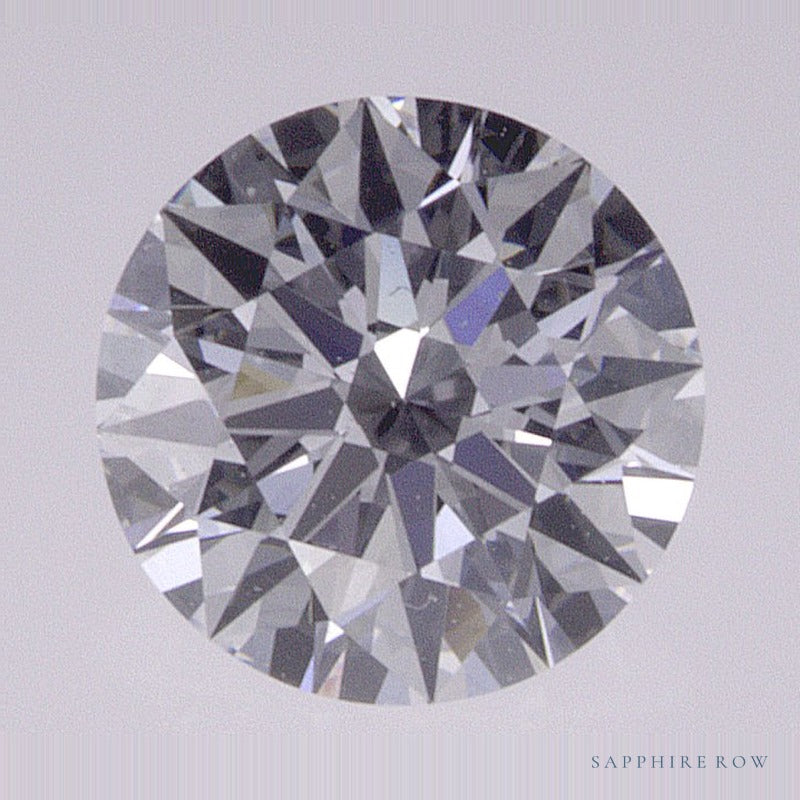 0.71 ct lab-grown diamond, round cut | Sapphire Row · cut6