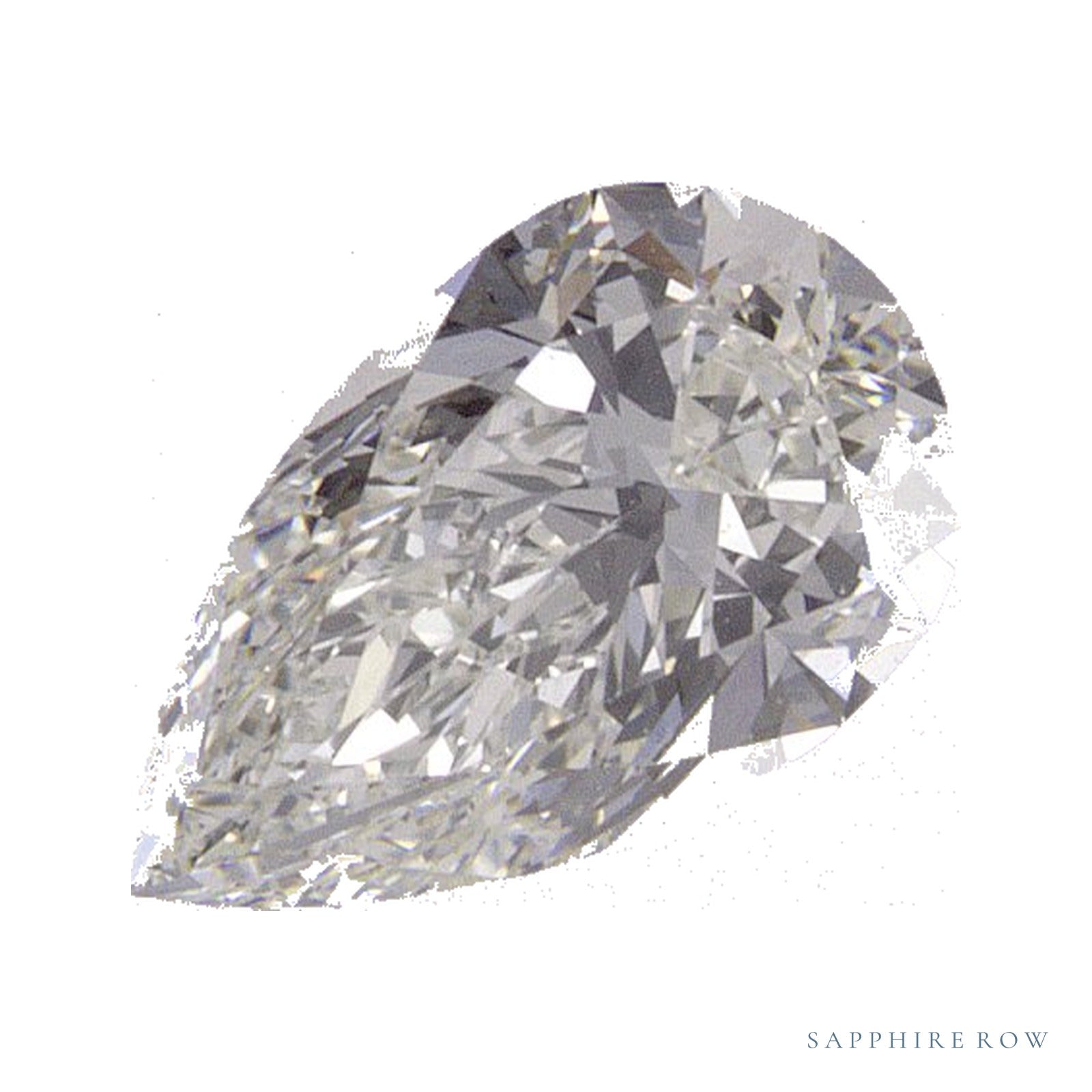 0.70 ct Pear Natural Diamond – I VS1 — Sapphire Row · cut · cut3 · cut4