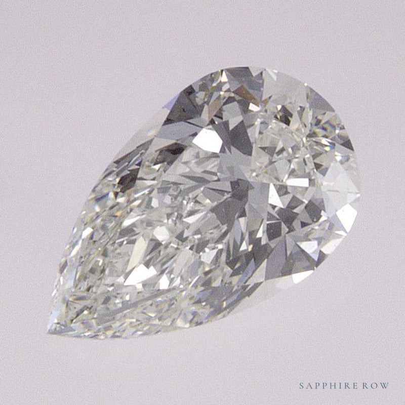 0.70 ct natural diamond, pear cut | Sapphire Row · cut7