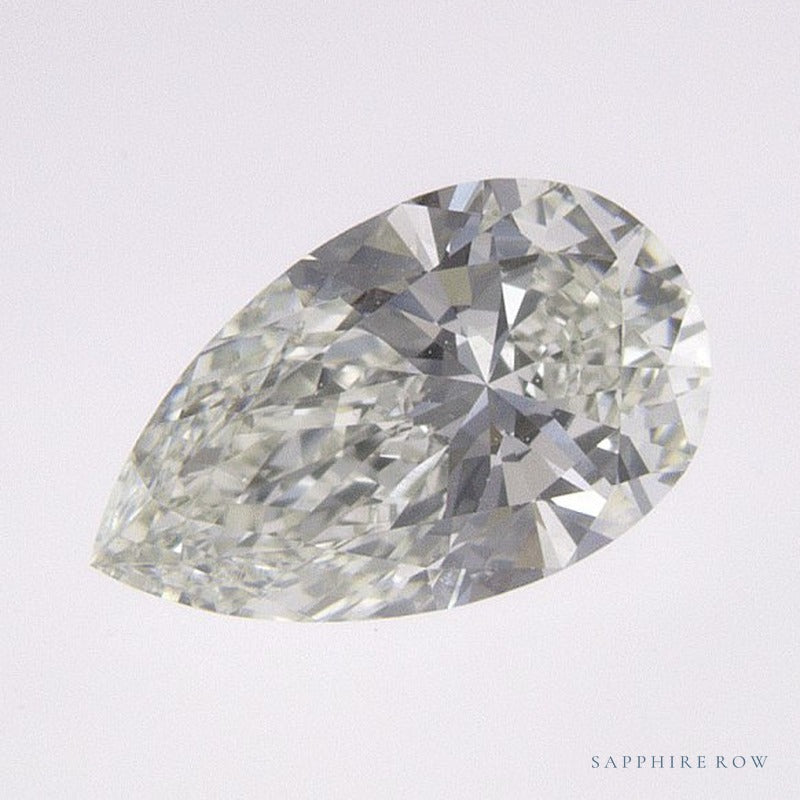 0.70 ct natural diamond, pear cut | Sapphire Row · cut7