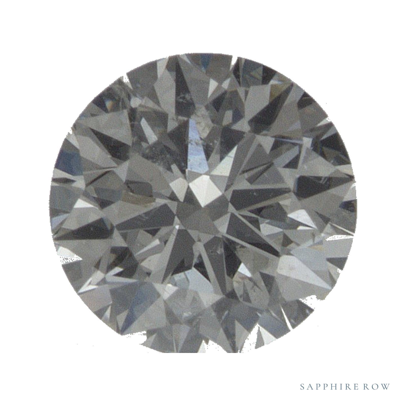 0.70 ct Round Natural Diamond – H SI2 — Sapphire Row · cut · cut3 · cut4
