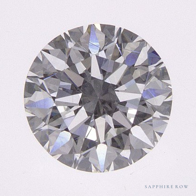 0.70 ct natural diamond, round cut | Sapphire Row · cut6