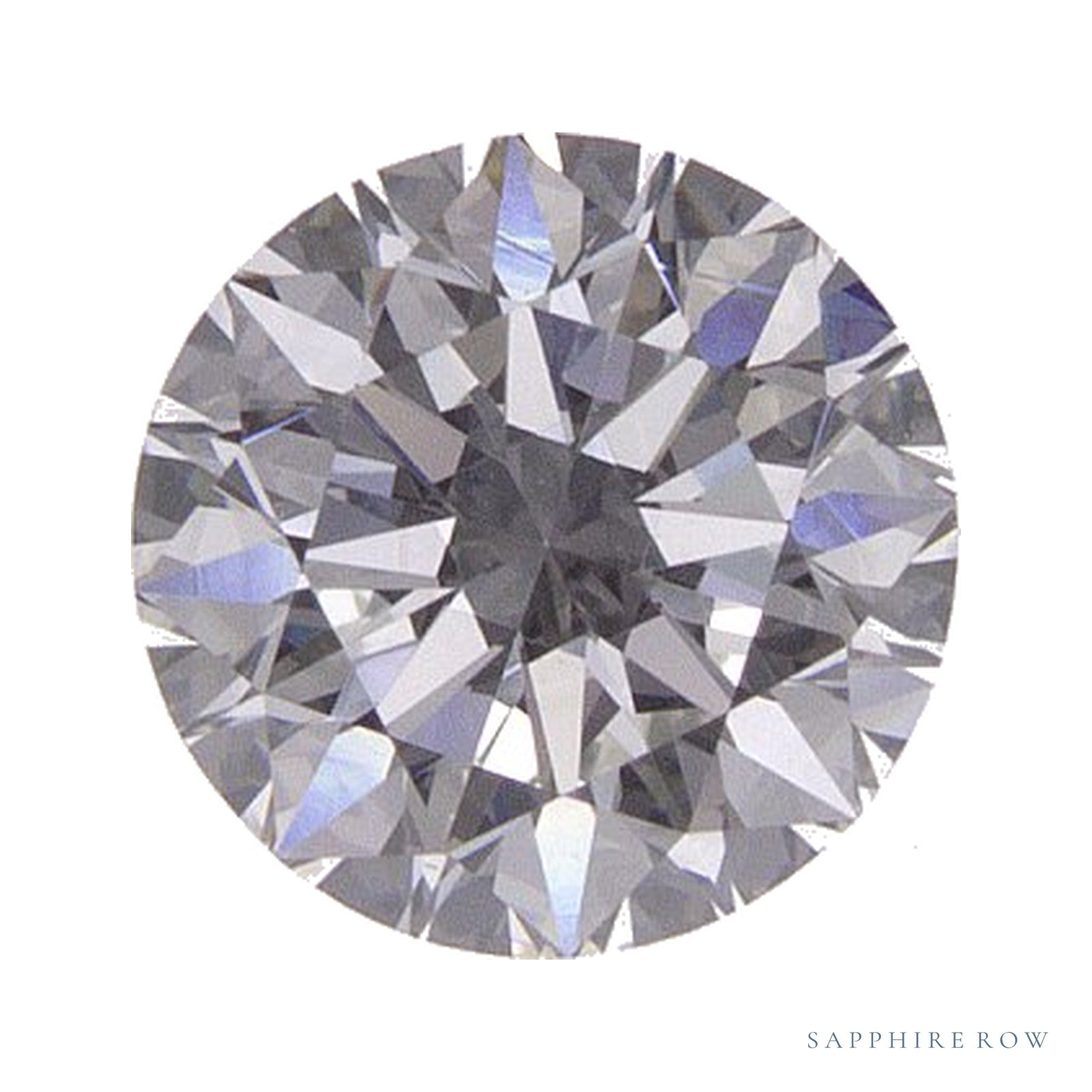 0.70 ct natural diamond, round cut | Sapphire Row · cut4