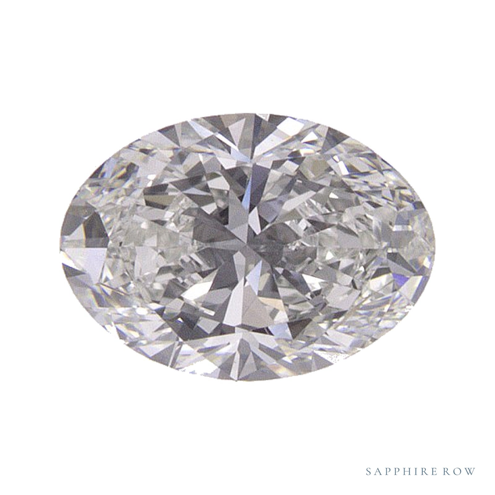 0.70 ct Oval Natural Diamond – H VS2 — Sapphire Row · cut · cut3 · cut4