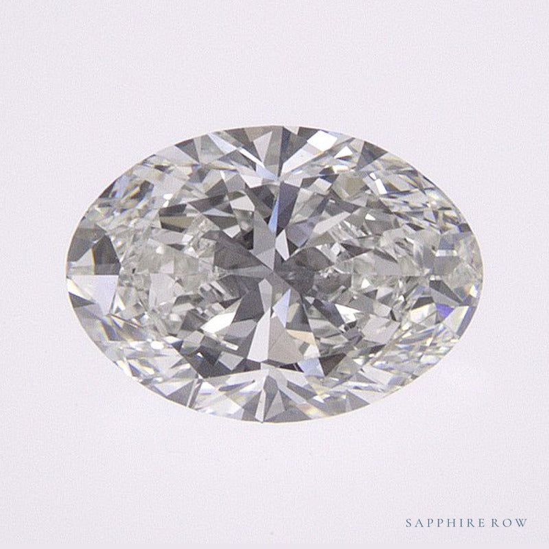 0.70 ct natural diamond, oval cut | Sapphire Row · cut6
