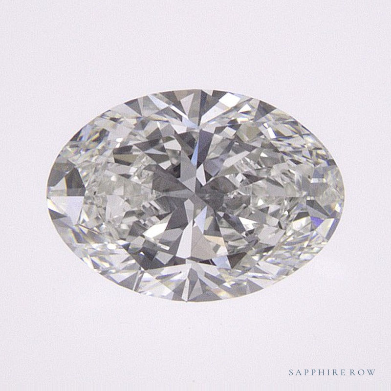 0.70 ct natural diamond, oval cut | Sapphire Row · cut7