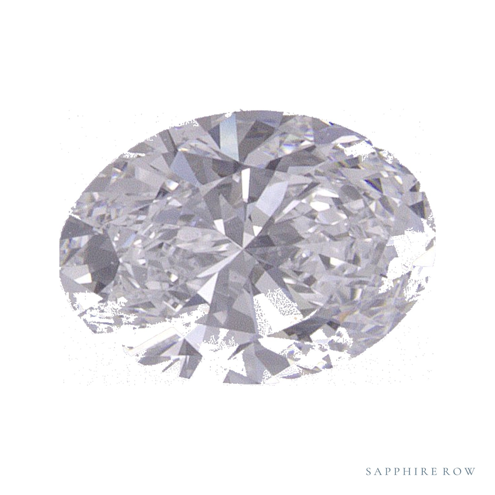 0.70 ct Oval Natural Diamond – D SI1 — Sapphire Row · cut · cut3 · cut4