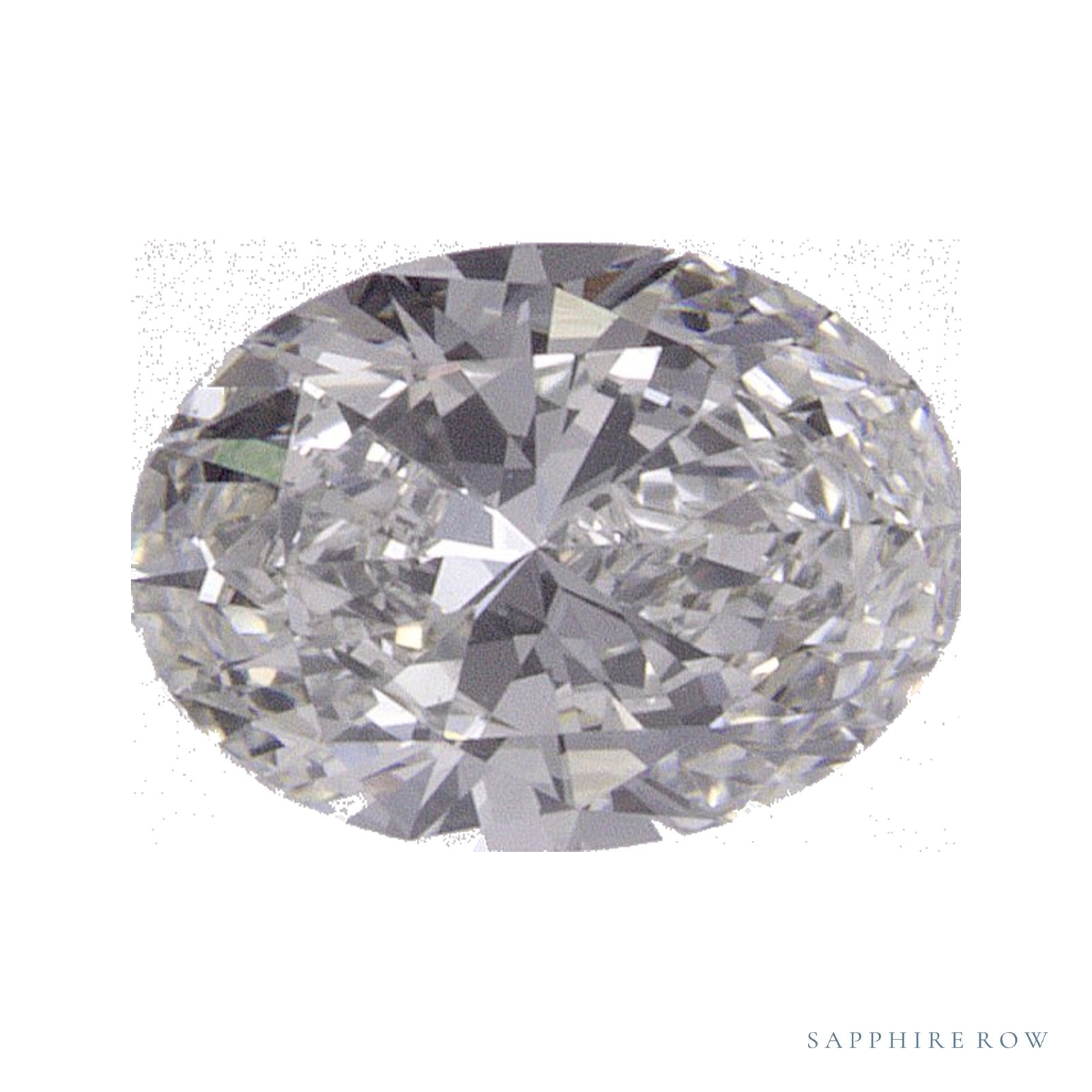 0.70 ct Oval Natural Diamond – H VS2 — Sapphire Row · cut · cut3 · cut4