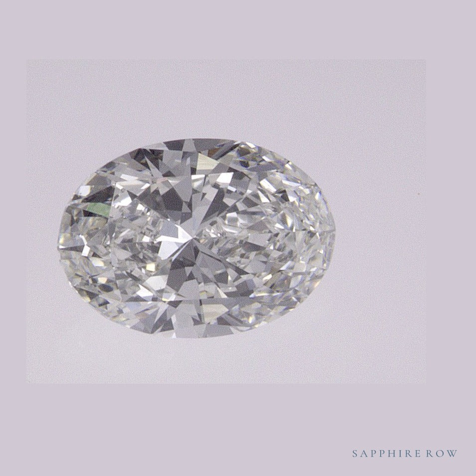 0.70 ct natural diamond, oval cut | Sapphire Row · cut6
