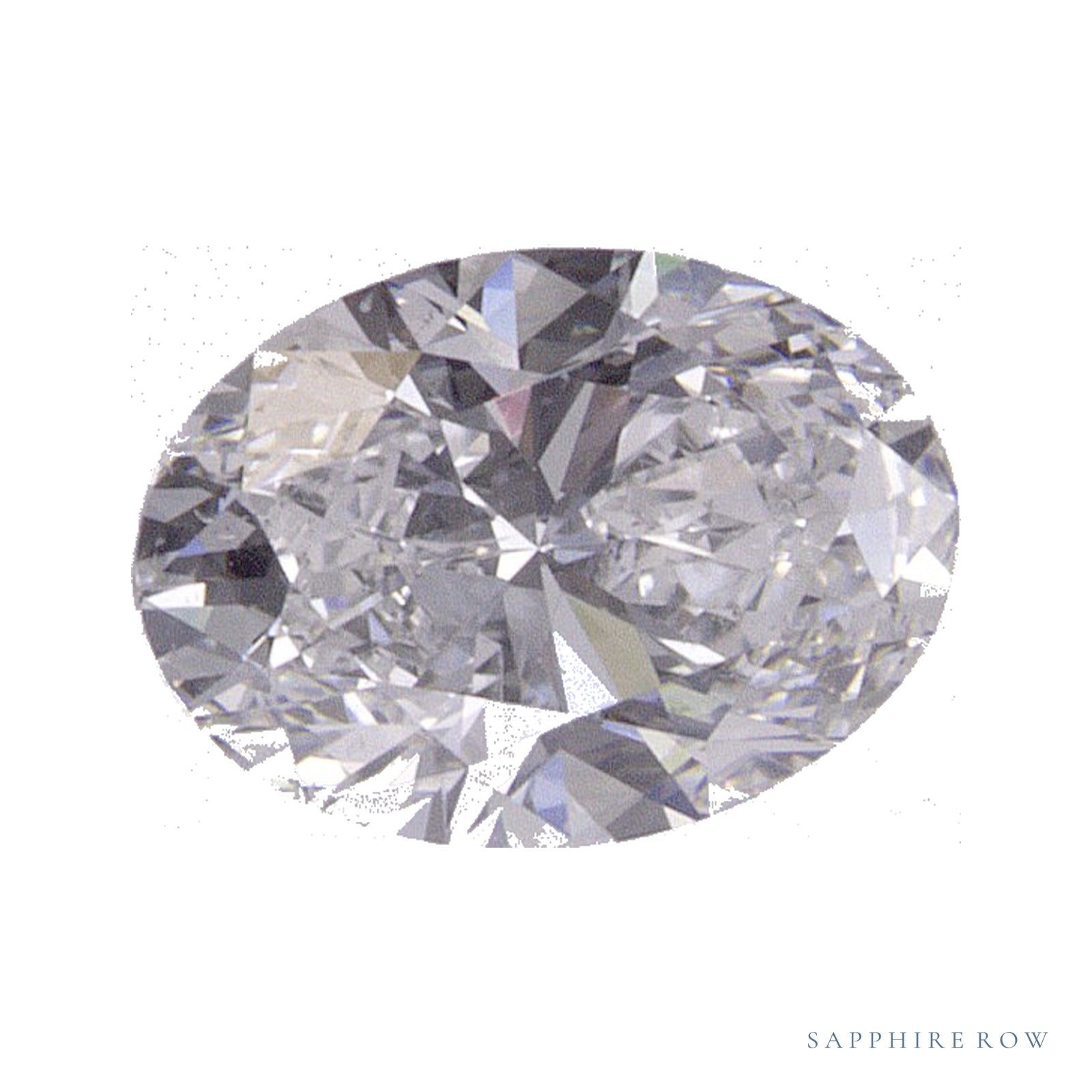 0.70 ct Oval Natural Diamond – D SI2 — Sapphire Row · cut · cut3 · cut4
