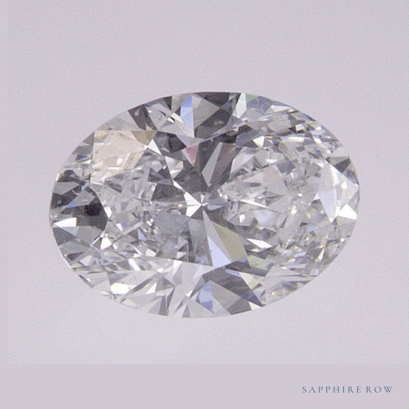 0.70 ct natural diamond, oval cut | Sapphire Row · cut6