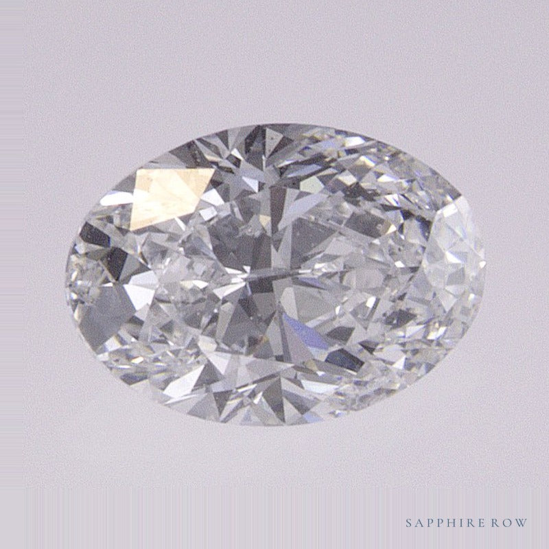 0.70 ct natural diamond, oval cut | Sapphire Row · cut7