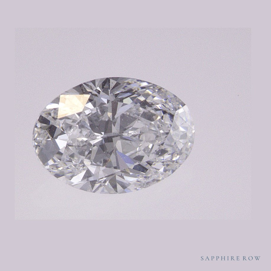 0.70 ct natural diamond, oval cut | Sapphire Row · cut6