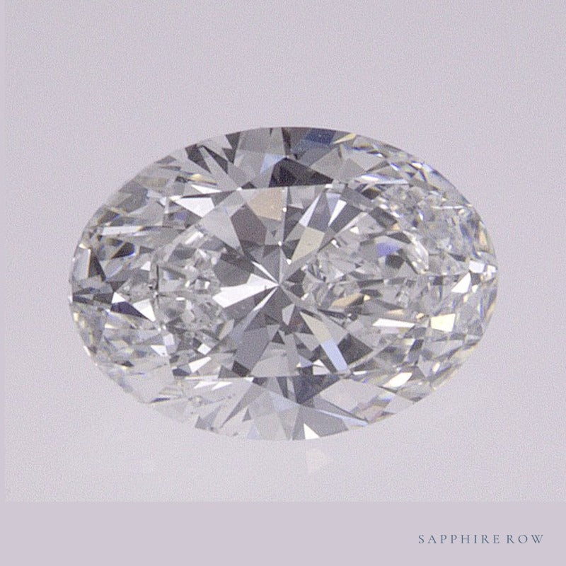 0.70 ct natural diamond, oval cut | Sapphire Row · cut6