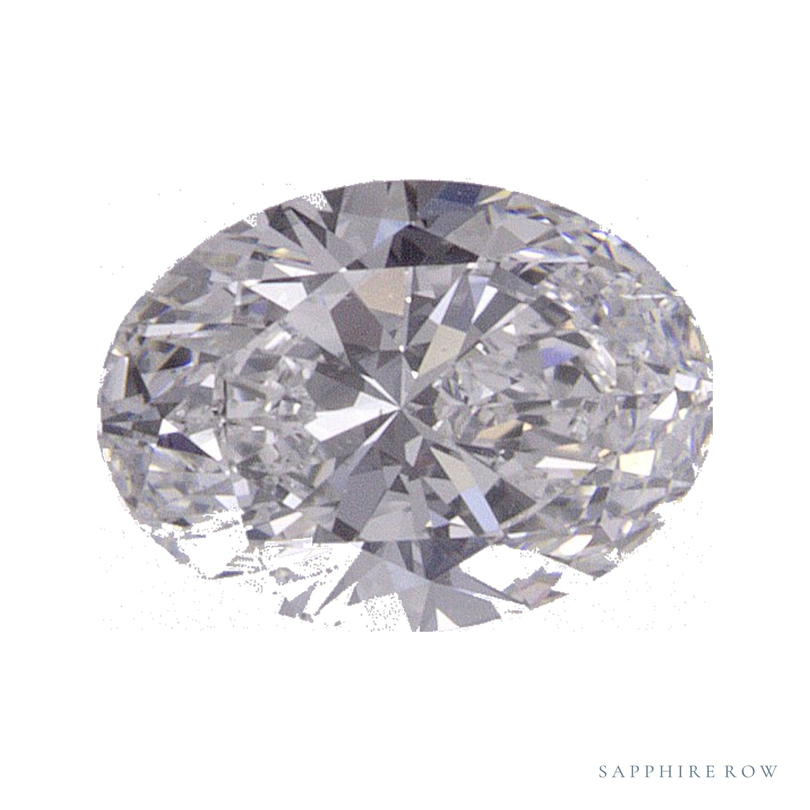 0.70 ct natural diamond, oval cut | Sapphire Row · cut4