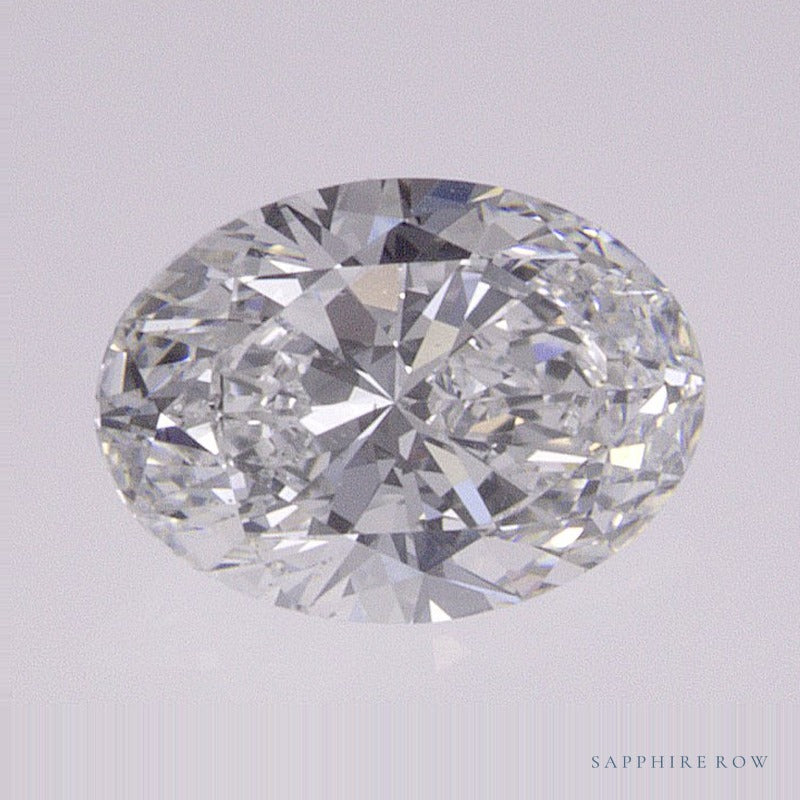 0.70 ct natural diamond, oval cut | Sapphire Row · cut7