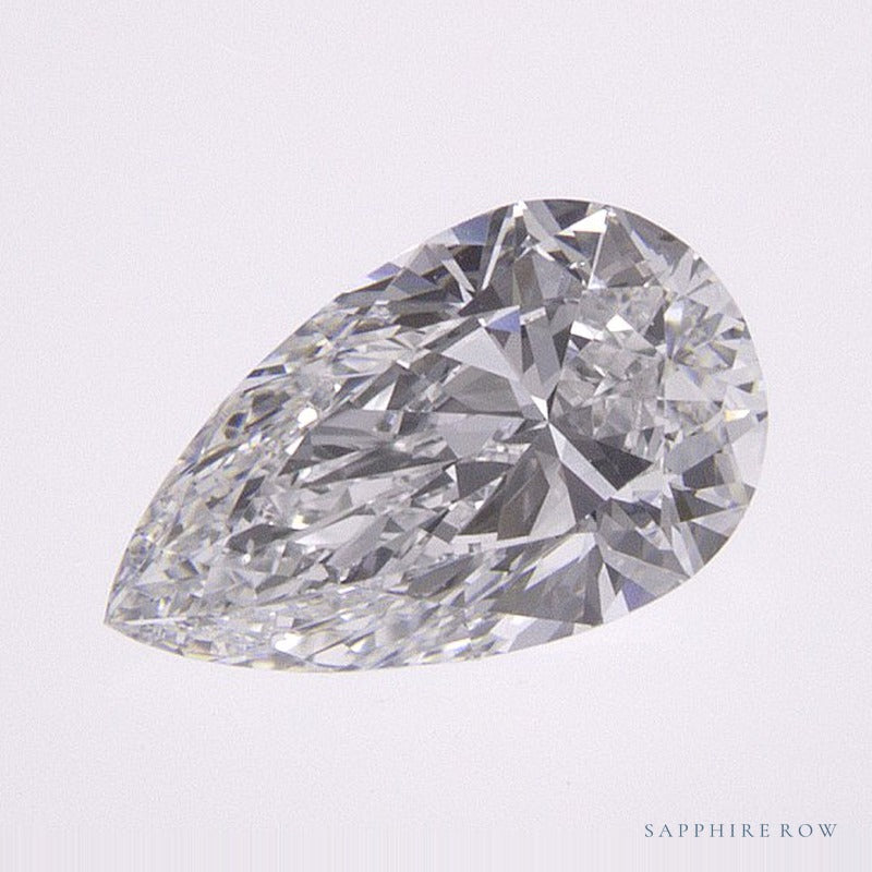 0.70 ct natural diamond, pear cut | Sapphire Row · cut7