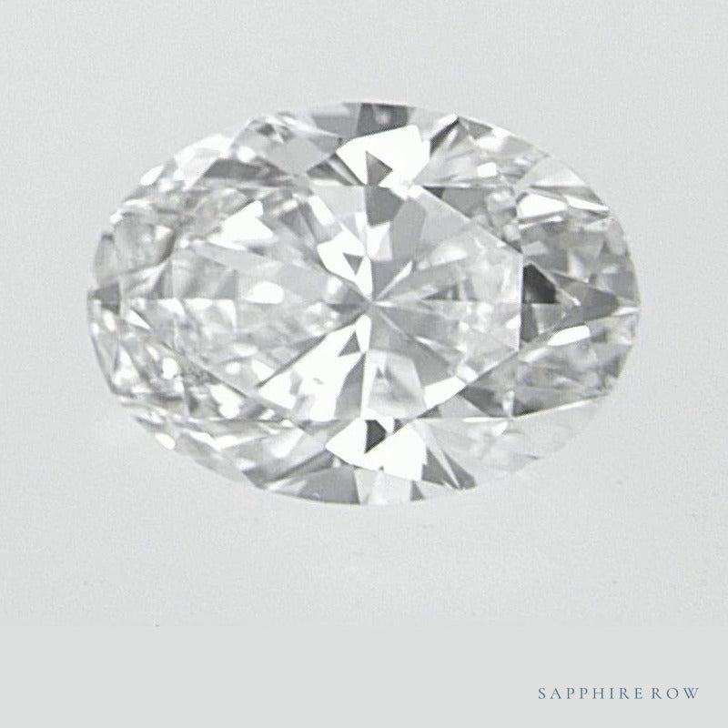 0.70 ct natural diamond, oval cut | Sapphire Row · cut6