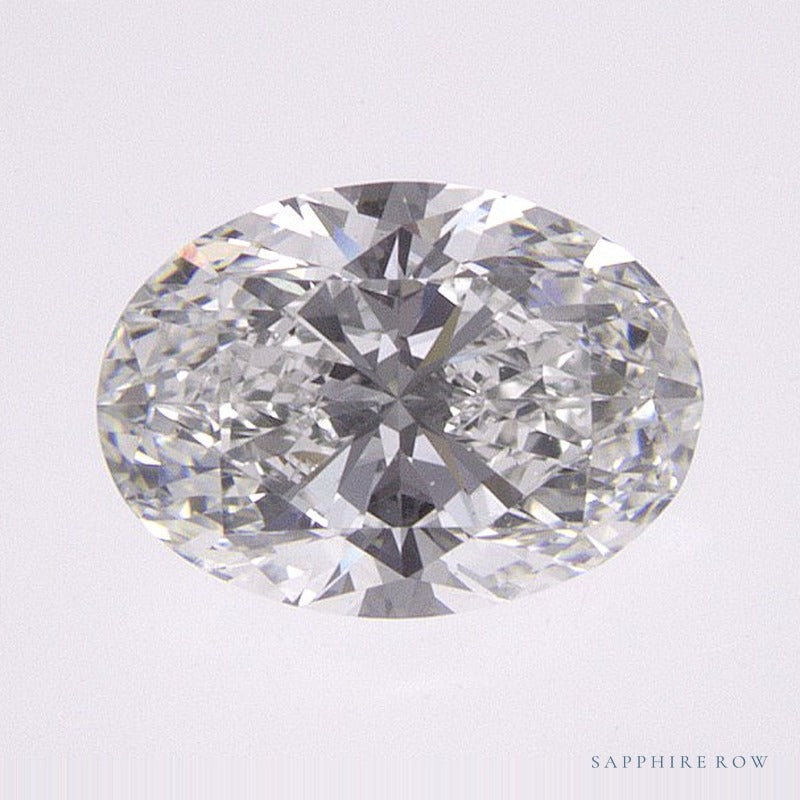 0.70 ct natural diamond, oval cut | Sapphire Row · cut7