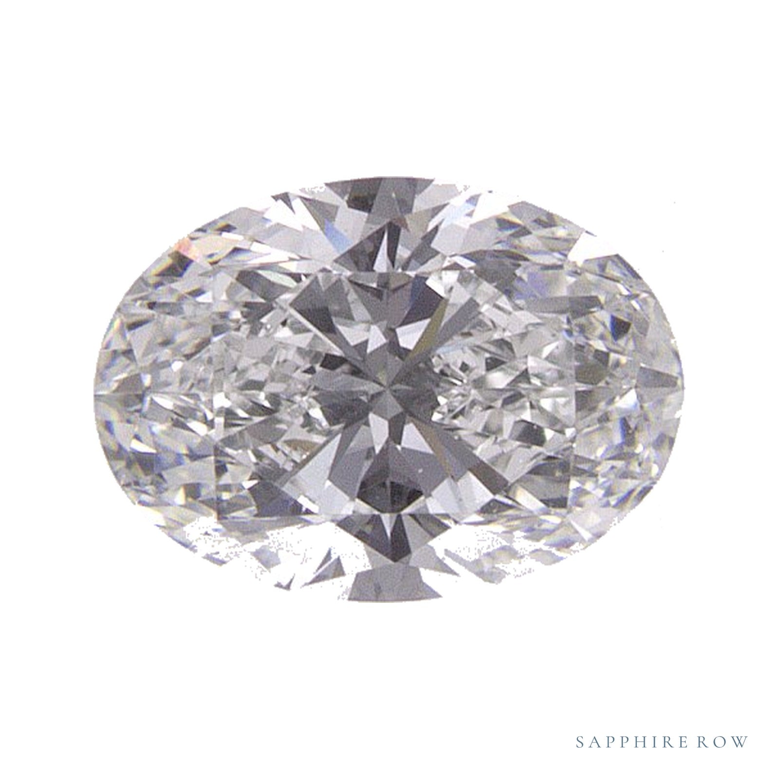 0.70 ct natural diamond, oval cut | Sapphire Row · cut4