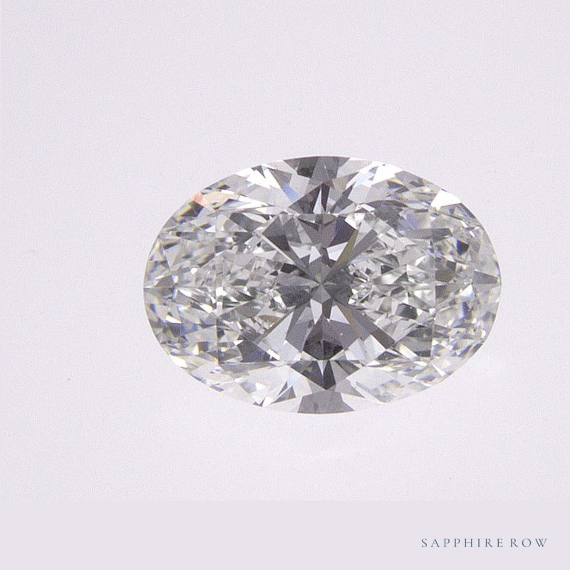 0.70 ct natural diamond, oval cut | Sapphire Row · cut6