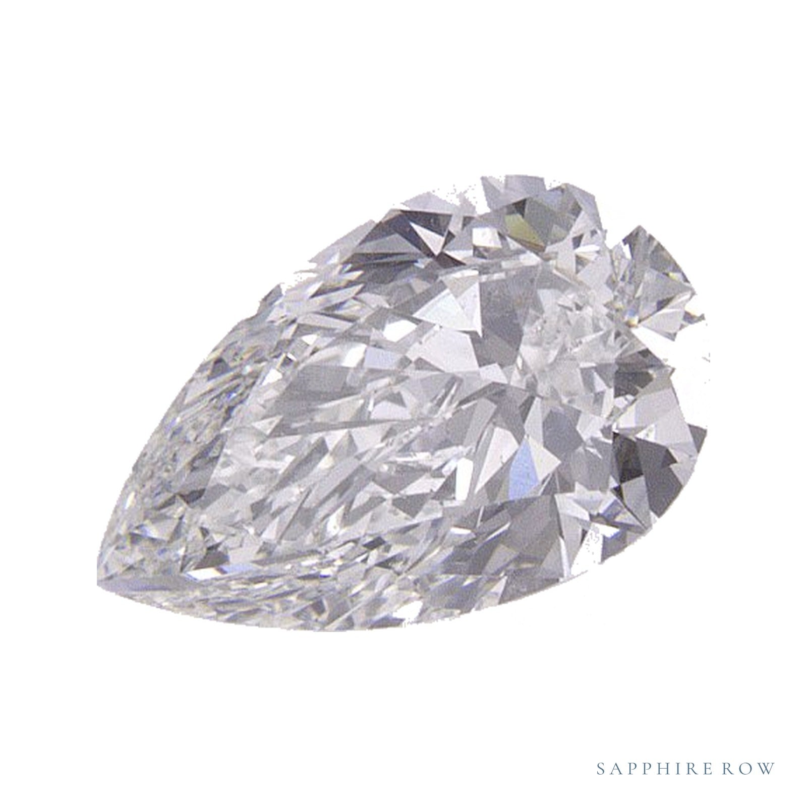 0.70 ct Pear Natural Diamond – E SI1 — Sapphire Row · cut · cut3 · cut4