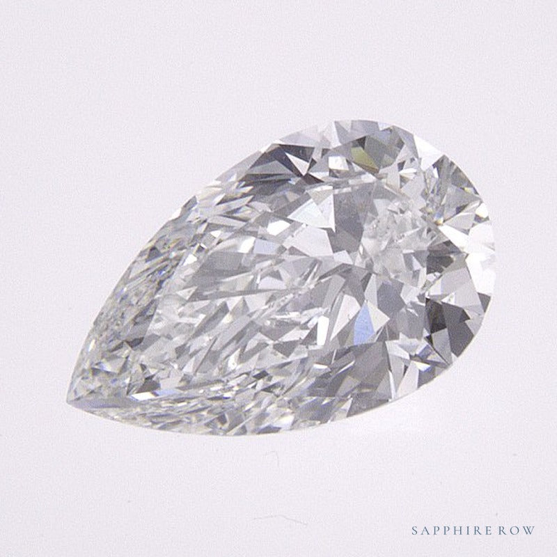 0.70 ct natural diamond, pear cut | Sapphire Row · cut7
