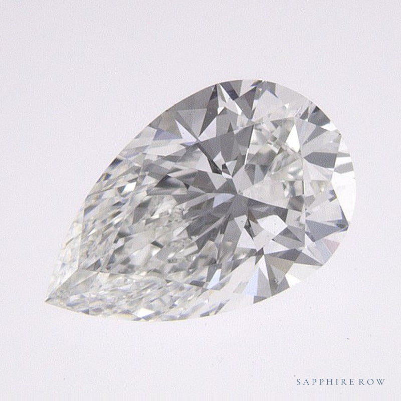 0.70 ct natural diamond, pear cut | Sapphire Row · cut7