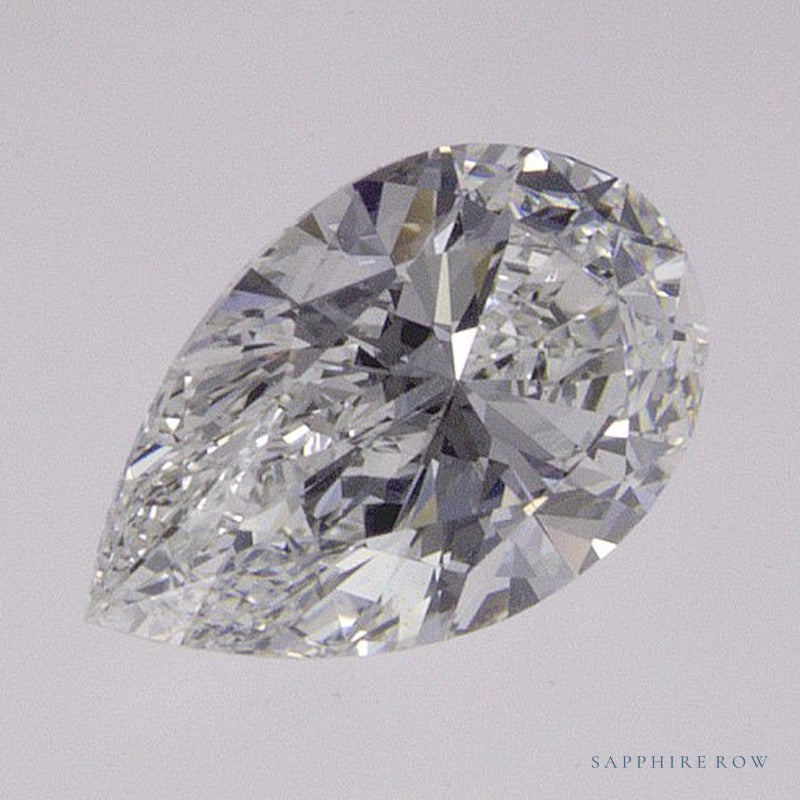 0.70 ct natural diamond, pear cut | Sapphire Row · cut7