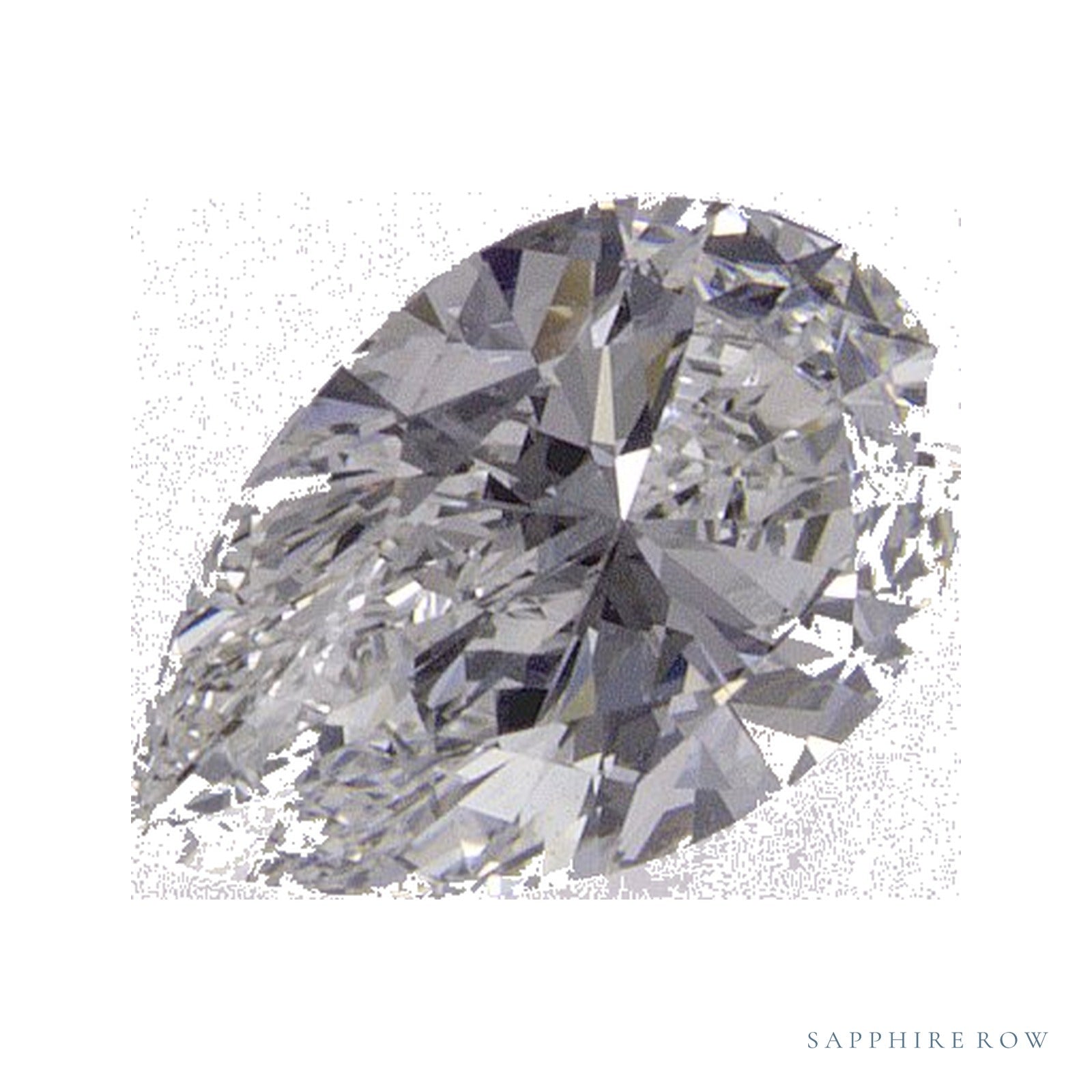 0.70 ct Pear Natural Diamond – G VVS1 — Sapphire Row · cut · cut3 · cut4