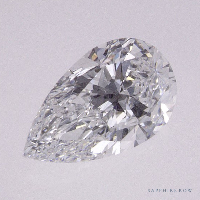 0.70 ct natural diamond, pear cut | Sapphire Row · cut7