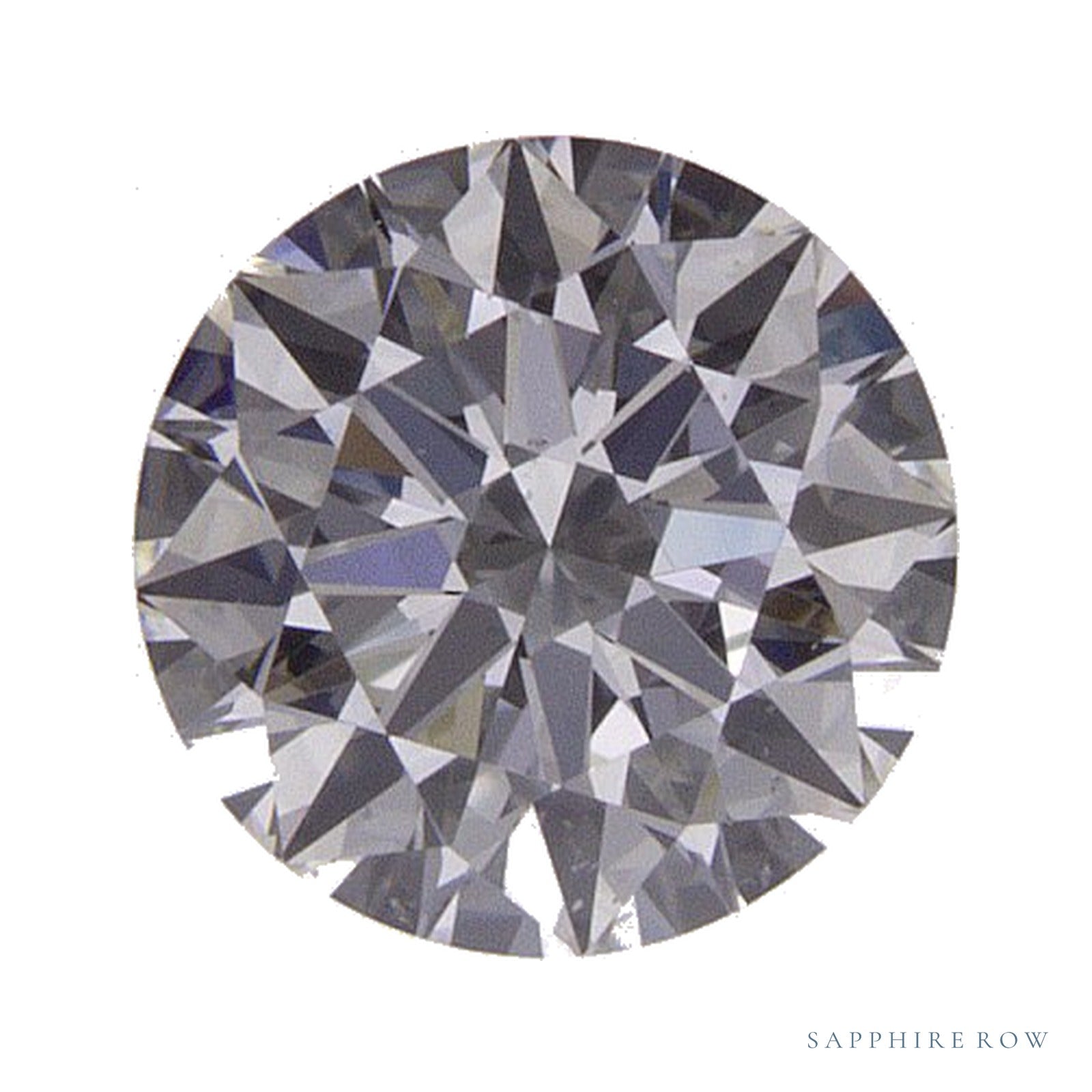 0.70 ct natural diamond, round cut | Sapphire Row · cut4