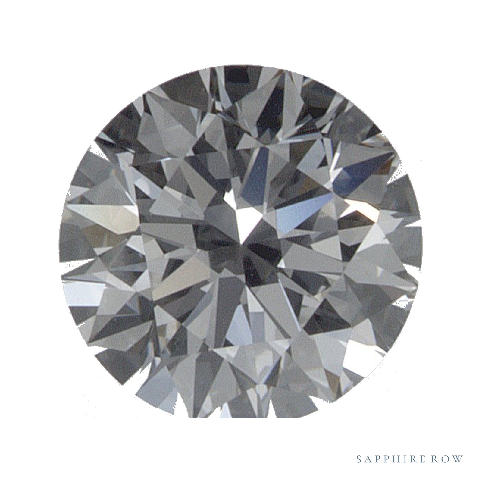 0.70 ct Round Natural Diamond – H SI1 — Sapphire Row · cut · cut3 · cut4