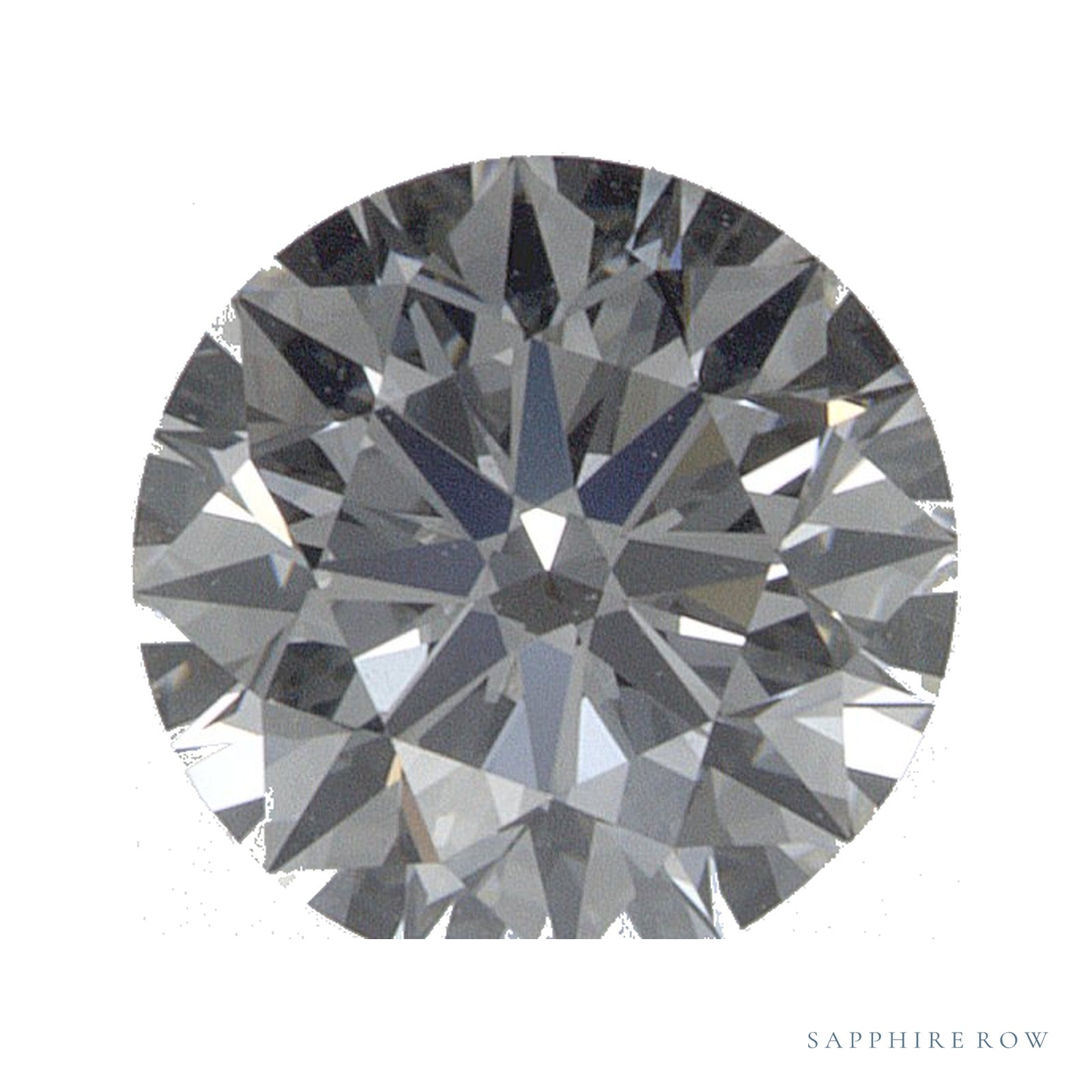 0.70 ct Round Natural Diamond – I VS2 — Sapphire Row · cut · cut3 · cut4