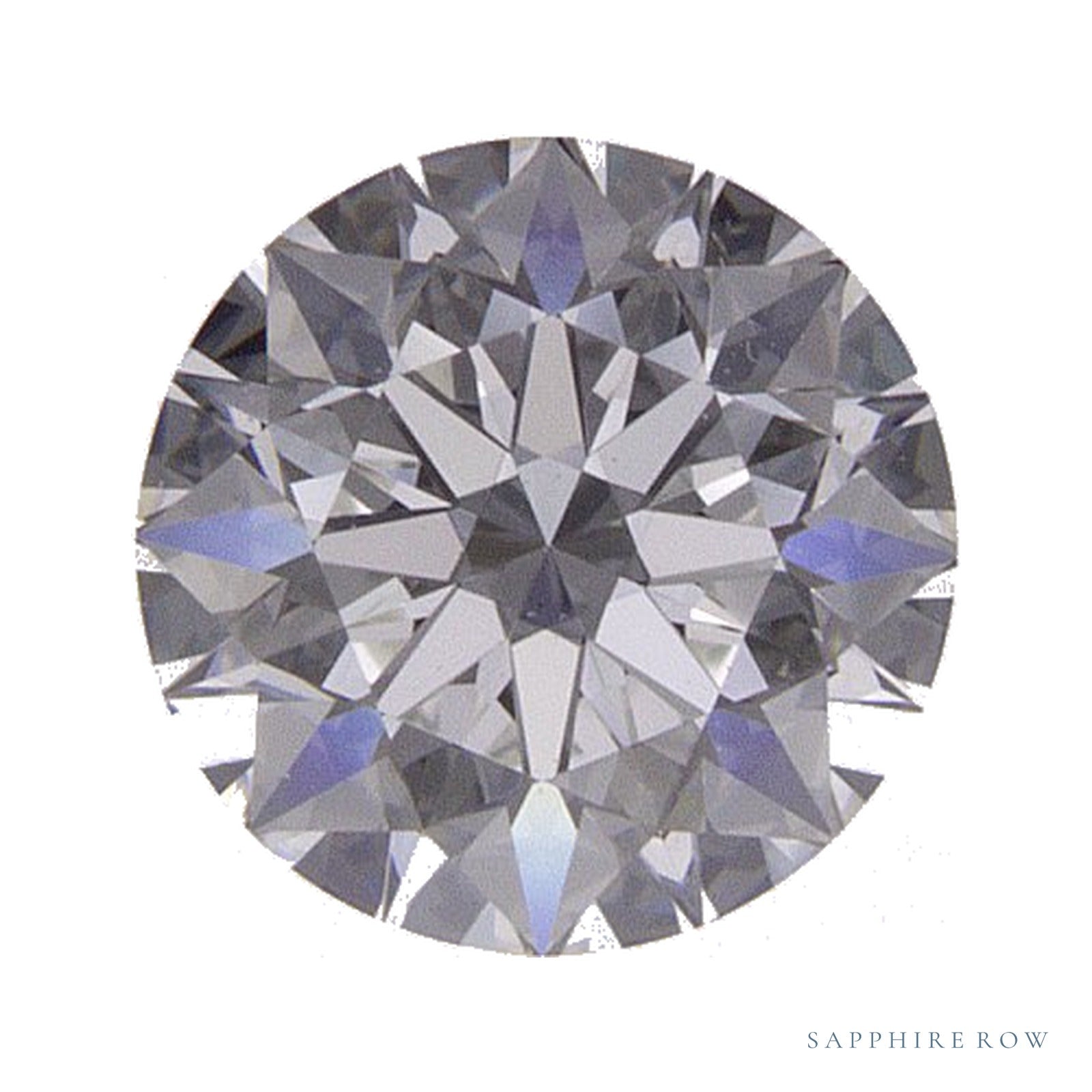 0.70 ct natural diamond, round cut | Sapphire Row · cut4