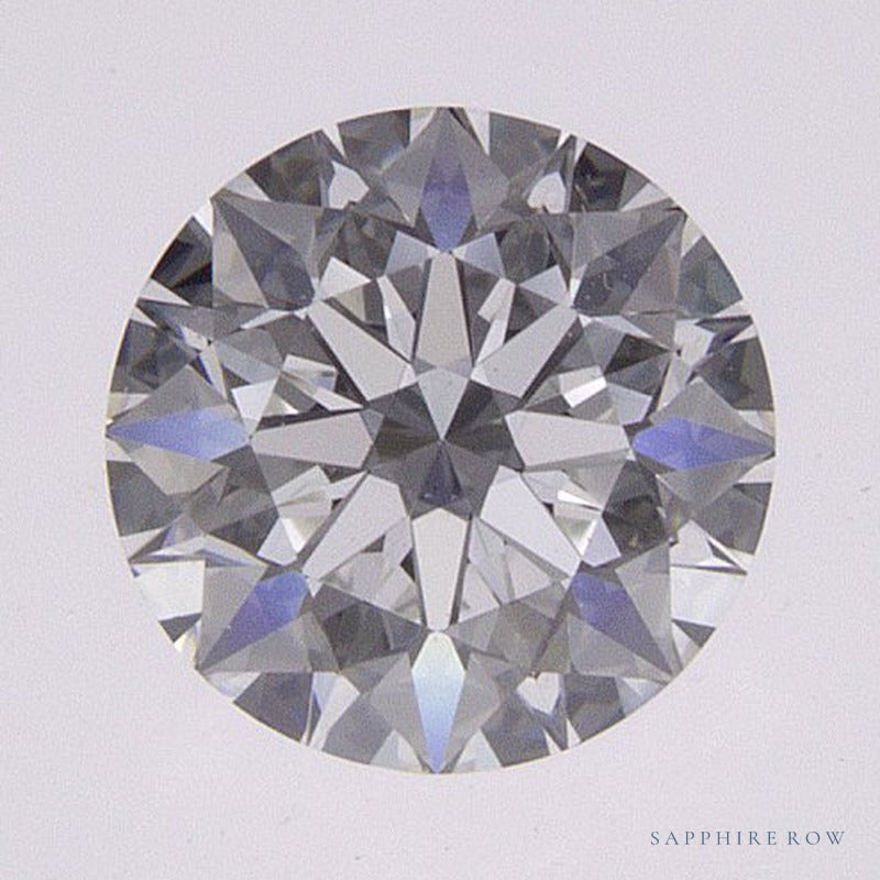 0.70 ct natural diamond, round cut | Sapphire Row · cut6