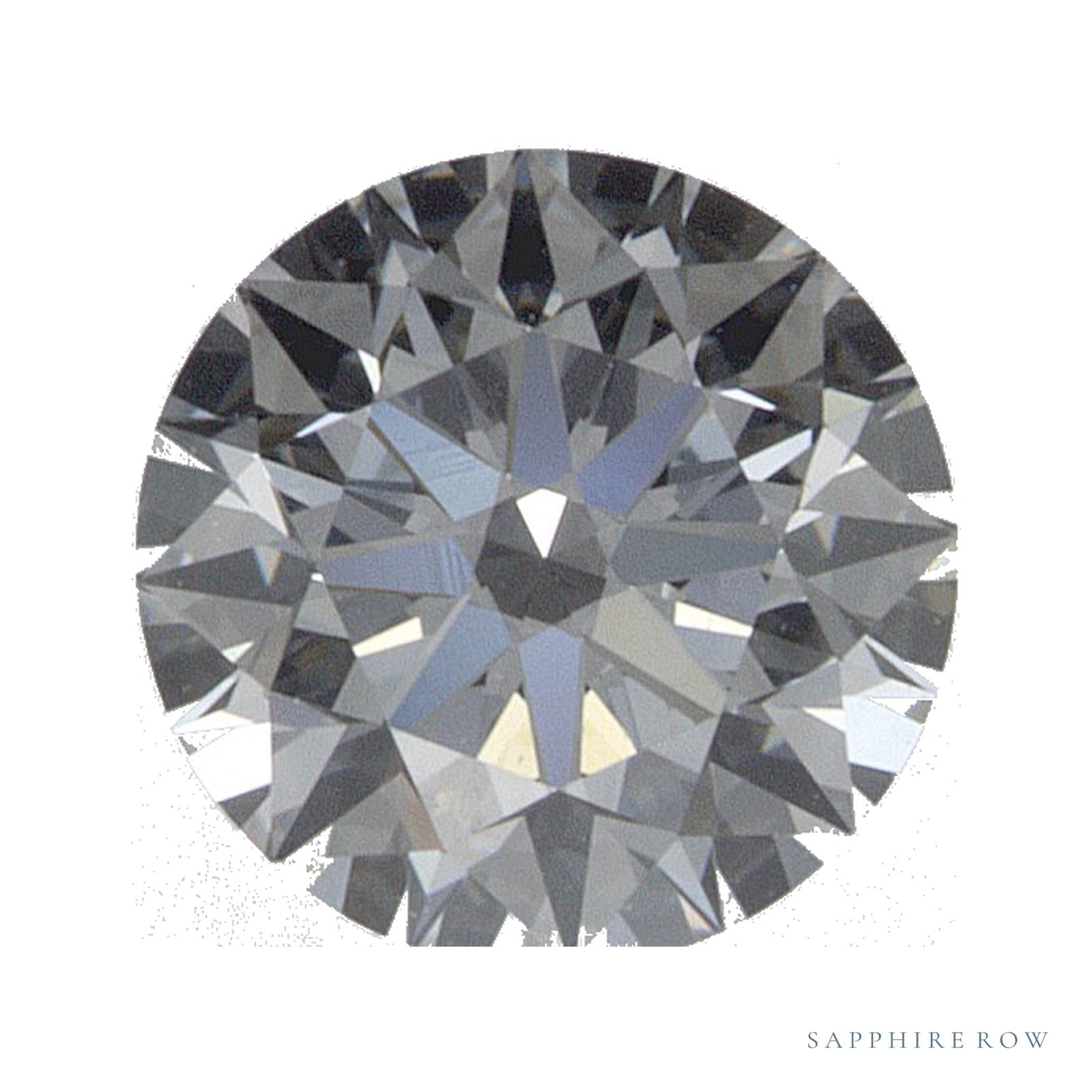 0.70 ct natural diamond, round cut | Sapphire Row · cut4