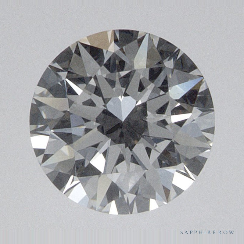 0.70 ct natural diamond, round cut | Sapphire Row · cut7