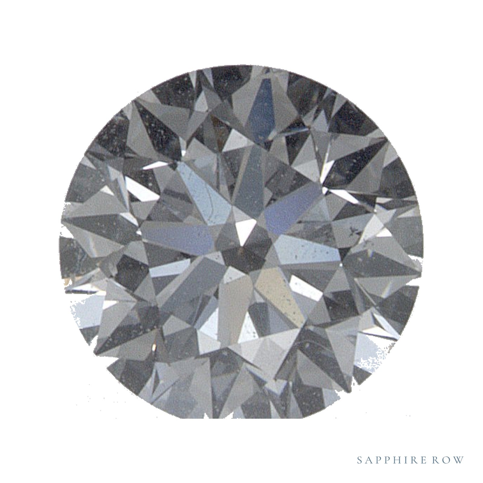 0.70 ct natural diamond, round cut | Sapphire Row · cut4