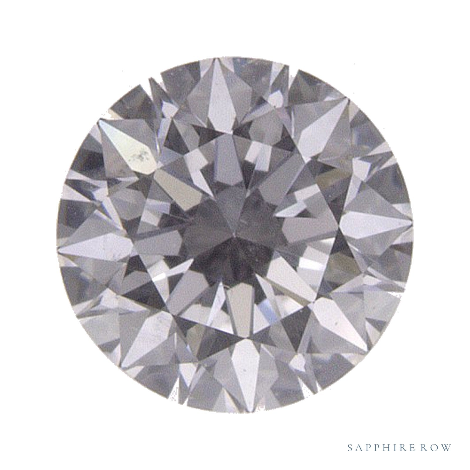 0.70 ct natural diamond, round cut | Sapphire Row · cut4