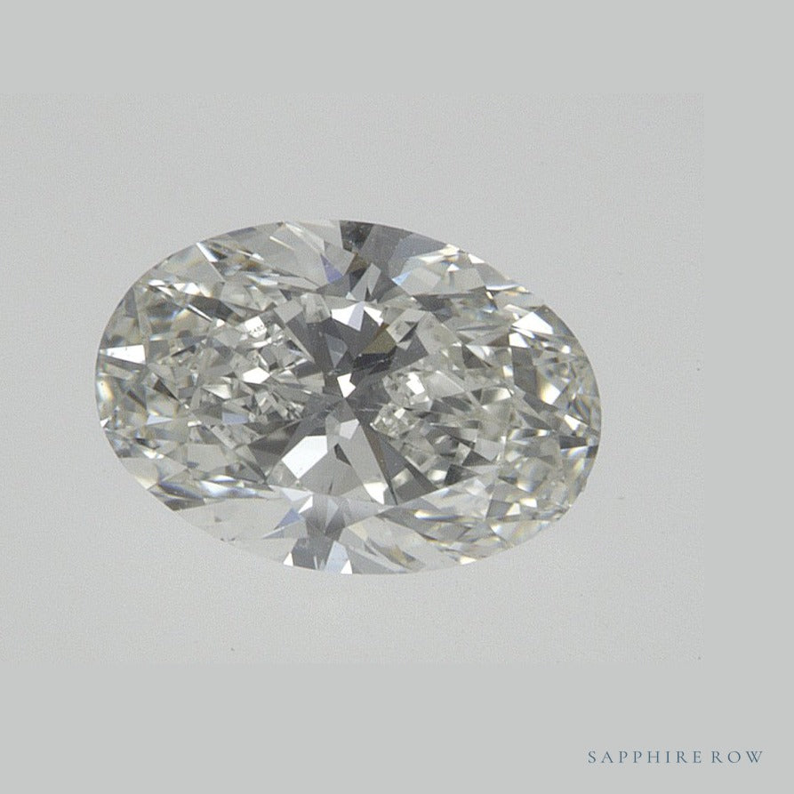 0.70 ct natural diamond, oval cut | Sapphire Row · cut6